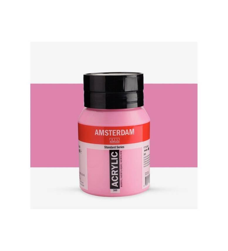 Talens Amsterdam Akrilik Boya 500 ml 385 Quinacridone Rose Light - 2