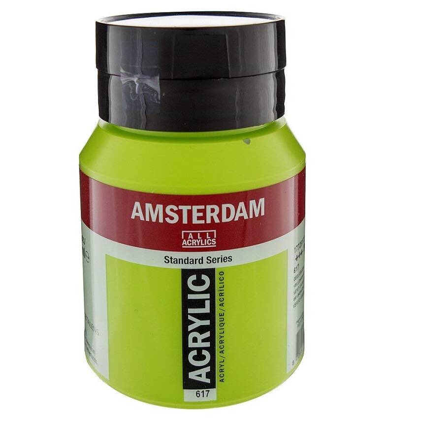 Talens Amsterdam Akrilik Boya 500 ml 617 Yellowish Green - 1