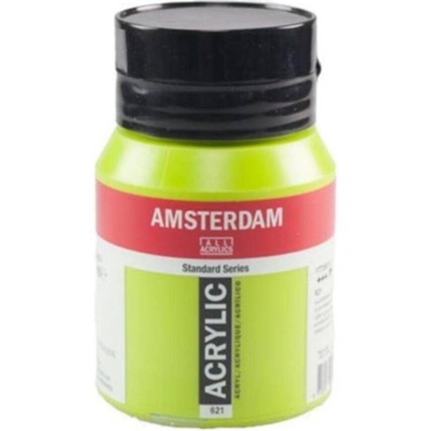 Talens Amsterdam Akrilik Boya 500 ml 621 Olive Green Light - 1