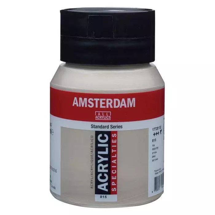 Talens Amsterdam Akrilik Boya 500 ml 815 Pewter - 1