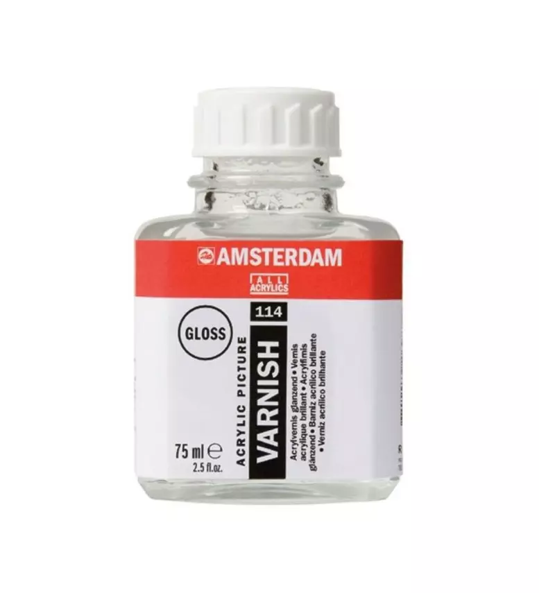Talens Amsterdam Gloss 114 Parlak Akrilik Boya Verniği 75ml - 1