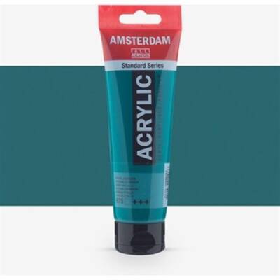 Talens Amsterdam Standard Acrylic Paint 120 ml 675 Phthalo Green