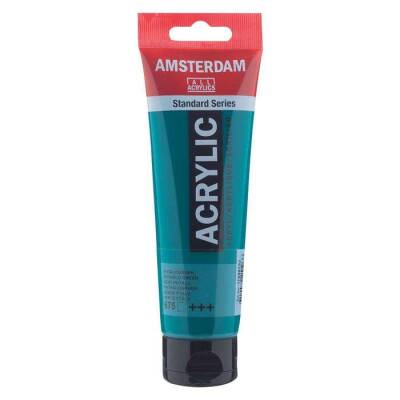 Talens Amsterdam Standard Acrylic Paint 120 ml 675 Phthalo Green