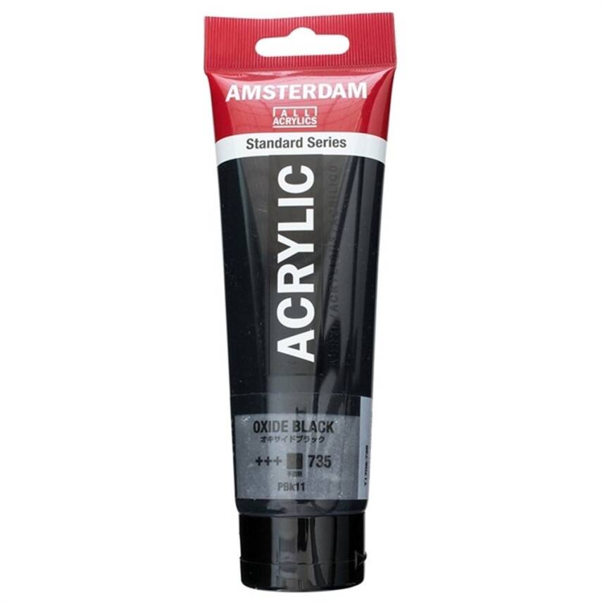 Talens Amsterdam Standard Akrilik Boya 120 ml 735 Oxide Black - 1