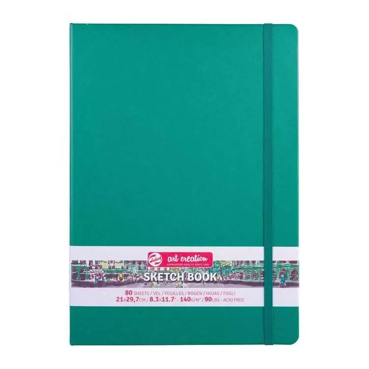 Talens Art Creation Sketch Book Forest Green 140Gr 21X29,7Cm - 1