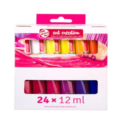 Talens Artcreation (Plastik Tüp) Akrilik Boya Seti 24X12 ml