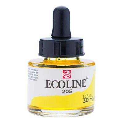 Talens Ecoline Liquid Watercolor 30 ml 205 Lemon Yellow