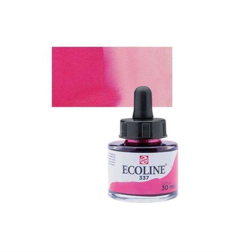 Talens Ecoline Liquid Watercolor 30 ml 337 Magenta - 2