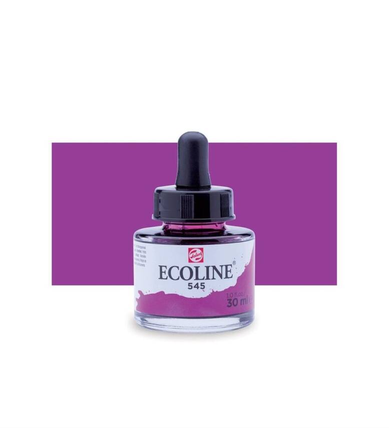 Talens Ecoline Liquid Watercolor 30 ml 545 Red Violet - 2