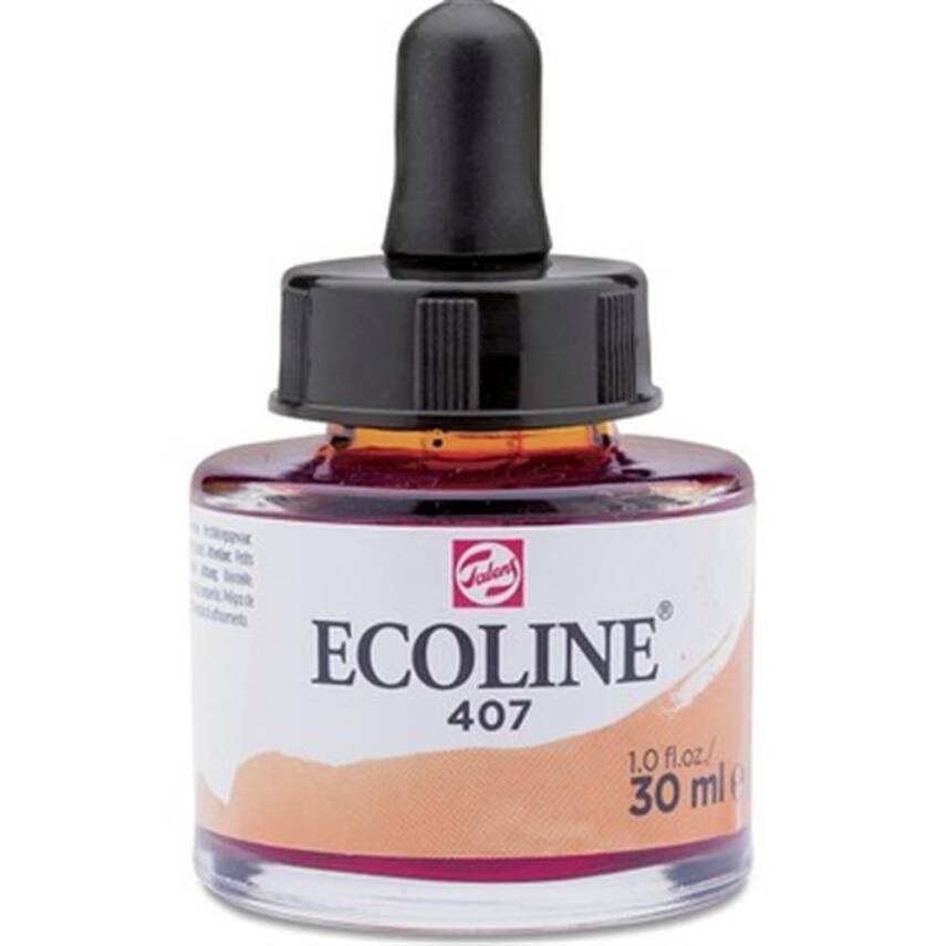 Talens Ecoline Liquid Watercolour 30 ml 407 Deep Ochre - 1