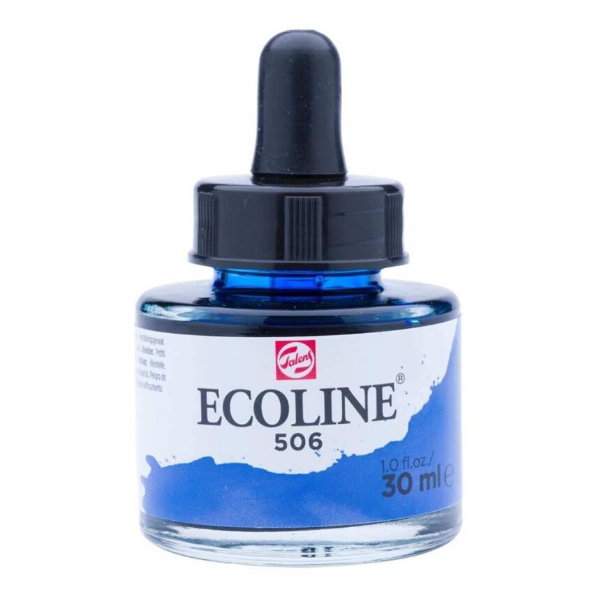 Talens Ecoline Liquid Watercolour 30 ml 506 Ultramarine Deep - 1