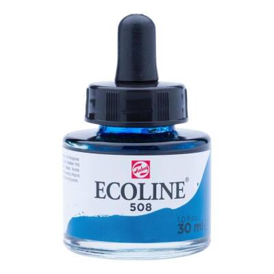 Talens Ecoline Liquid Watercolour 30 ml 508 Prussian Blue