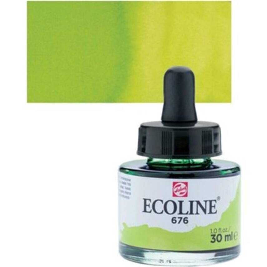 Talens Ecoline Liquid Watercolour 30 ml 676 Grass Green - 2