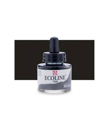 Talens Ecoline Liquid Watercolour 30 ml 706 Deep Grey