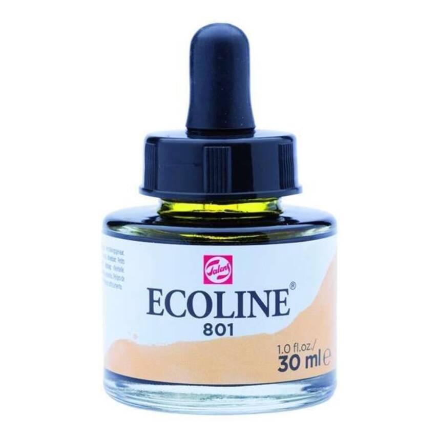 Talens Ecoline Liquid Watercolour 30 ml 801 Gold - 1