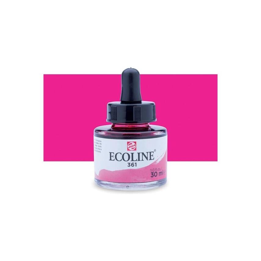 Talens Ecoline Liquid Watercolour 30ml - Light Rose 361 - 2