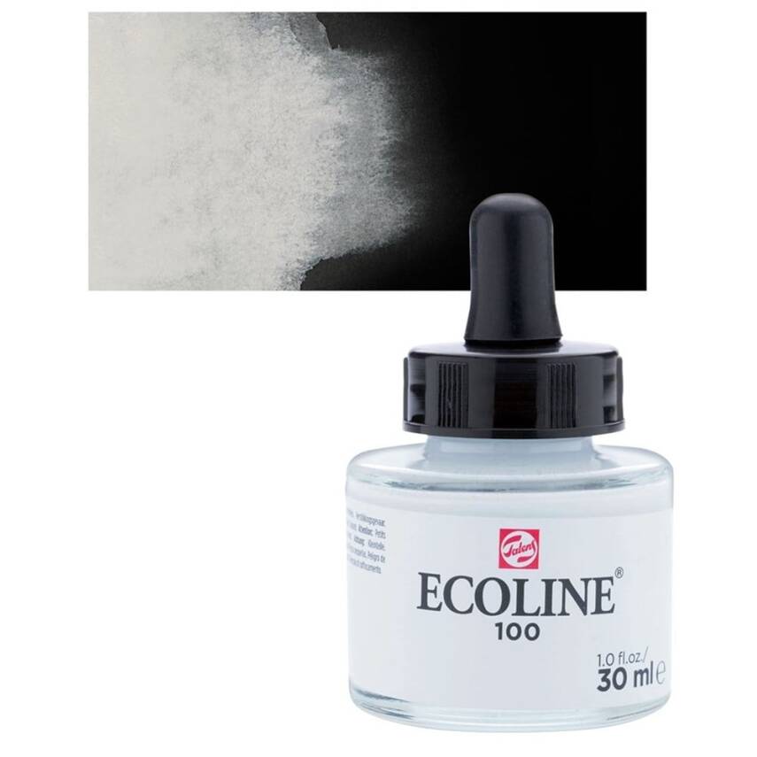 Talens Ecoline Sıvı Sulu Boya 30 ml 100 White - 2