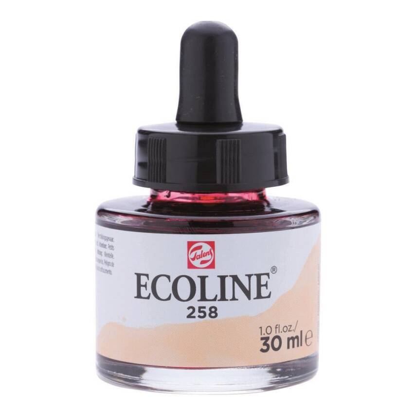 Talens Ecoline Sıvı Sulu Boya 30 ml 258 Apricot - 1
