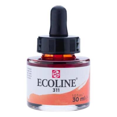 Talens Ecoline Sıvı Sulu Boya 30 ml 311 Vermilion