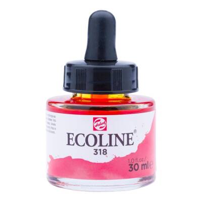 Talens Ecoline Sıvı Sulu Boya 30 ml 318 Carmine