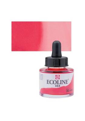 Talens Ecoline Sıvı Sulu Boya 30 ml 334 Scarlet