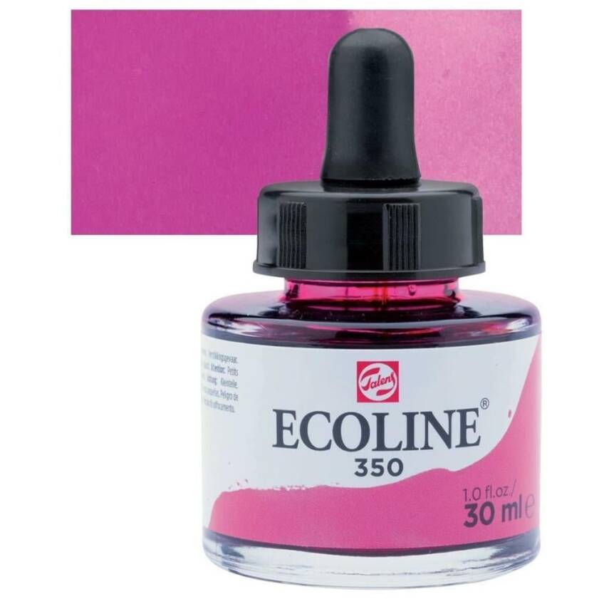 Talens Ecoline Sıvı Sulu Boya 30 ml 350 Fuchsia - 2