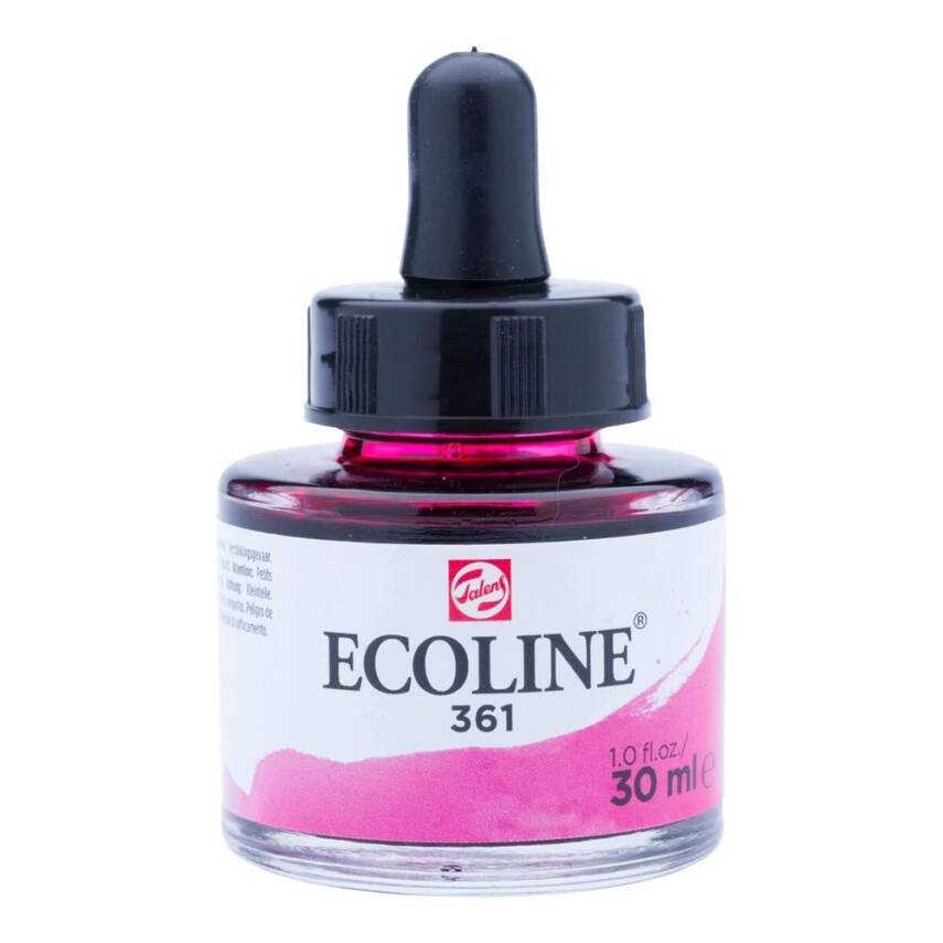 Talens Ecoline Sıvı Sulu Boya 30 ml 361 Light Rose - 1