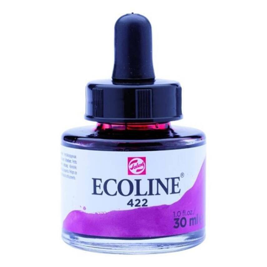 Talens Ecoline Sıvı Sulu Boya 30 ml 422 Reddish Brown - 1