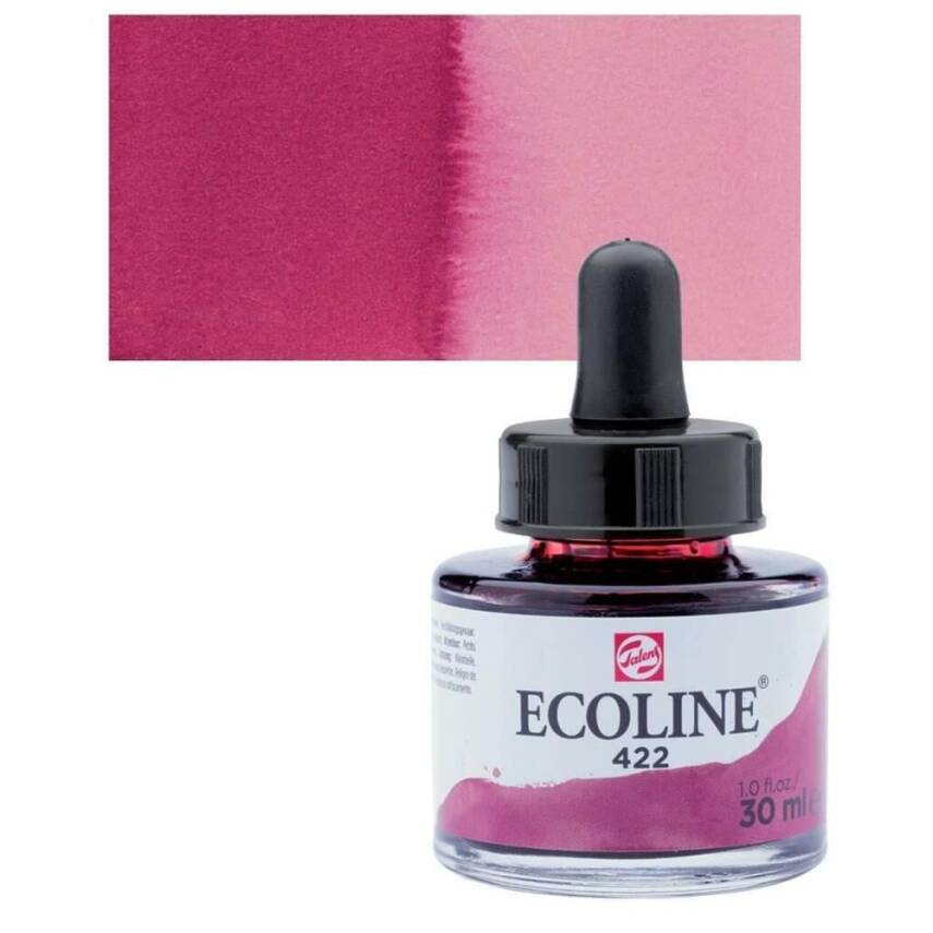 Talens Ecoline Sıvı Sulu Boya 30 ml 422 Reddish Brown - 2