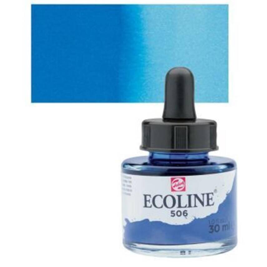 Talens Ecoline Sıvı Sulu Boya 30 ml 506 Ultramarine Deep - 2