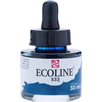 Talens Ecoline Sıvı Sulu Boya 30 ml 533 Indigo