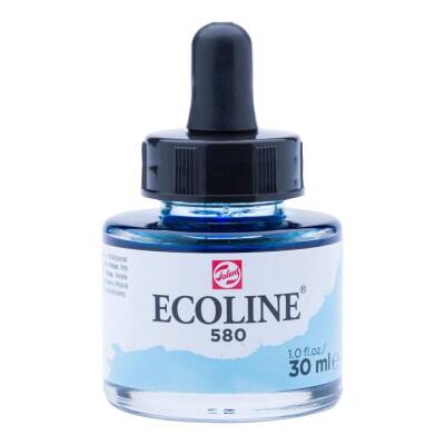 Talens Ecoline Sıvı Sulu Boya 30 ml 580 Pastel Blue