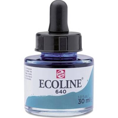 Talens Ecoline Sıvı Sulu Boya 30 ml 640 Bluish Green