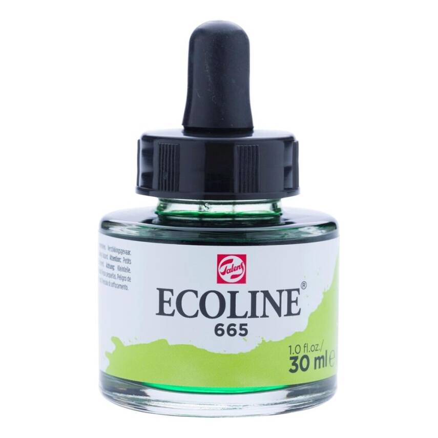 Talens Ecoline Sıvı Sulu Boya 30 ml 665 Spring Green - 1