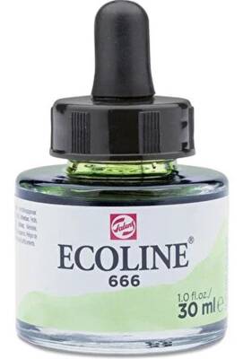 Talens Ecoline Sıvı Sulu Boya 30 ml 666 Pastel Green
