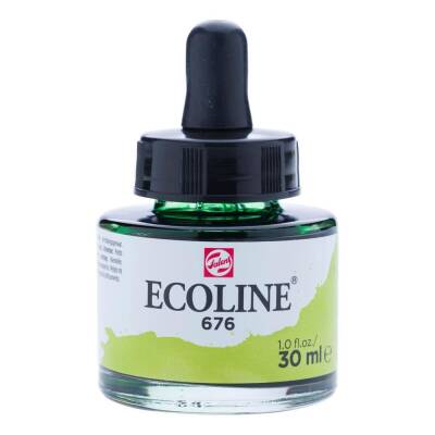 Talens Ecoline Sıvı Sulu Boya 30 ml 676 Grass Green