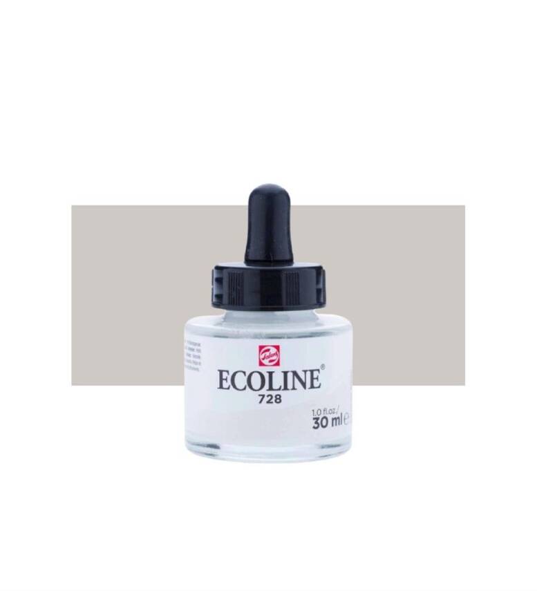 Talens Ecoline Sıvı Sulu Boya 30 ml 728 Warm Grey Light - 2
