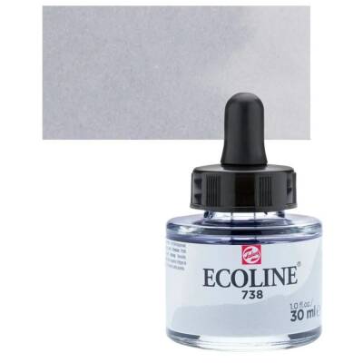 Talens Ecoline Sıvı Sulu Boya 30 ml 738 Cold Grey Light