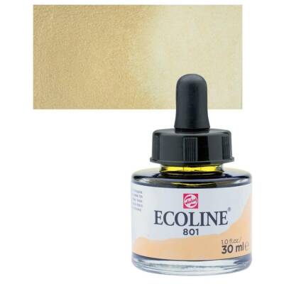 Talens Ecoline Sıvı Sulu Boya 30 ml 801 Gold