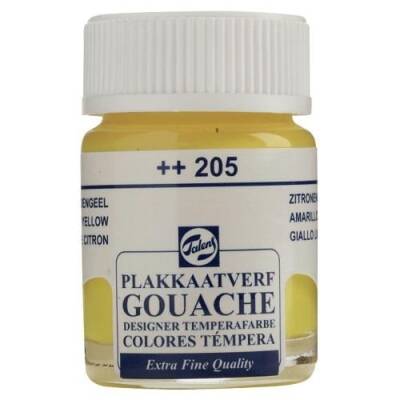 Talens Gouache 16 ml 205 Lemon Yellow (Primary)
