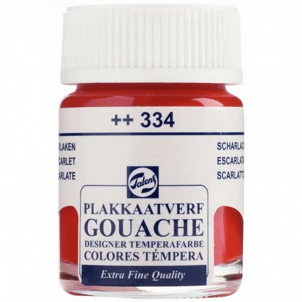 Talens Gouache 16 ml 334 Scarlet - 1