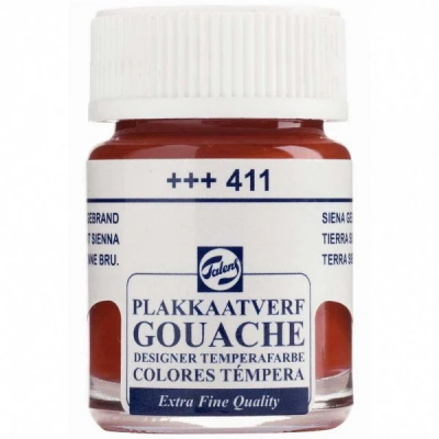 Talens Gouache 16 ml 411 Burnt Sienna
