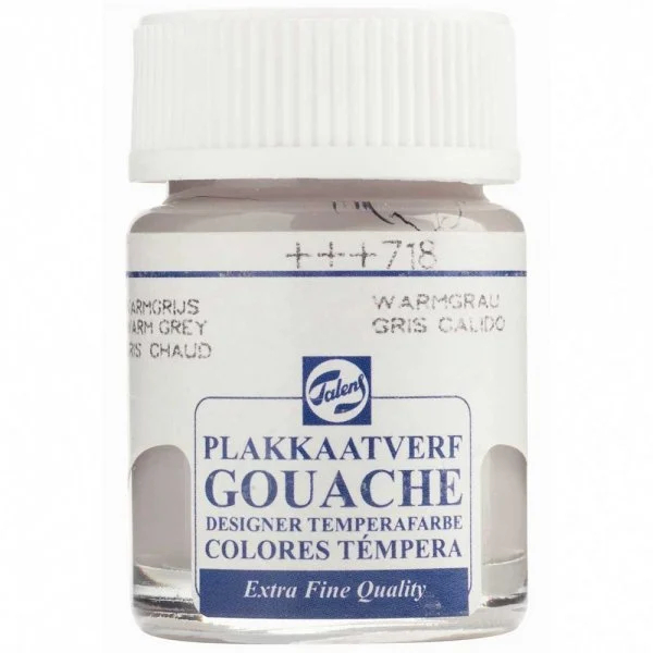 Talens Gouache 16 ml 718 Warm Gray - 1