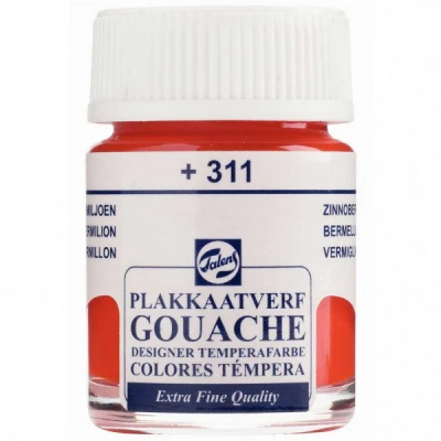 Talens Gouache Paint 16 ml 311 Vermilion