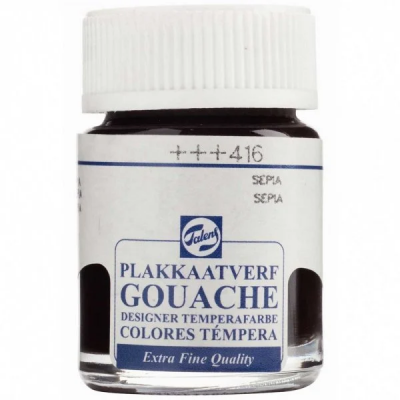 Talens Gouache Paint 16 ml 416 Sepia
