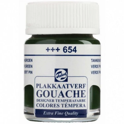 Talens Gouache Paint 16 ml 654 Firgreen
