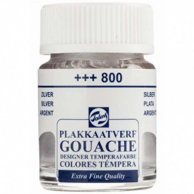 Talens Gouache Paint 16 ml 800 Silver (Metallic)