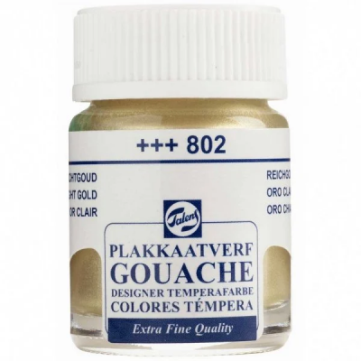 Talens Gouache Paint 16 ml 802 Light Gold