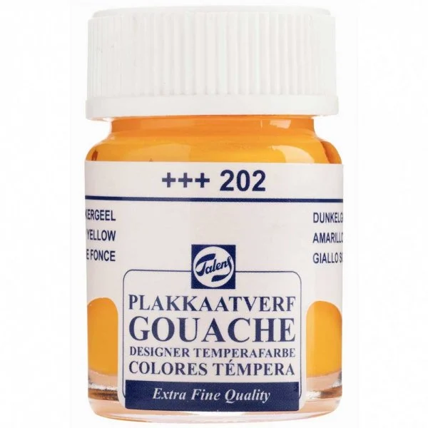 Talens Guaj Boya 16 ml 202 Deep Yellow - 1