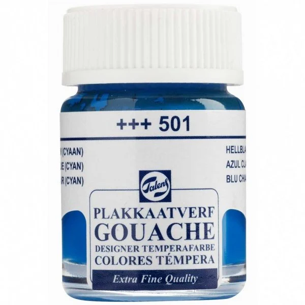Talens Guaj Boya 16 ml 501 Light Blue - 1